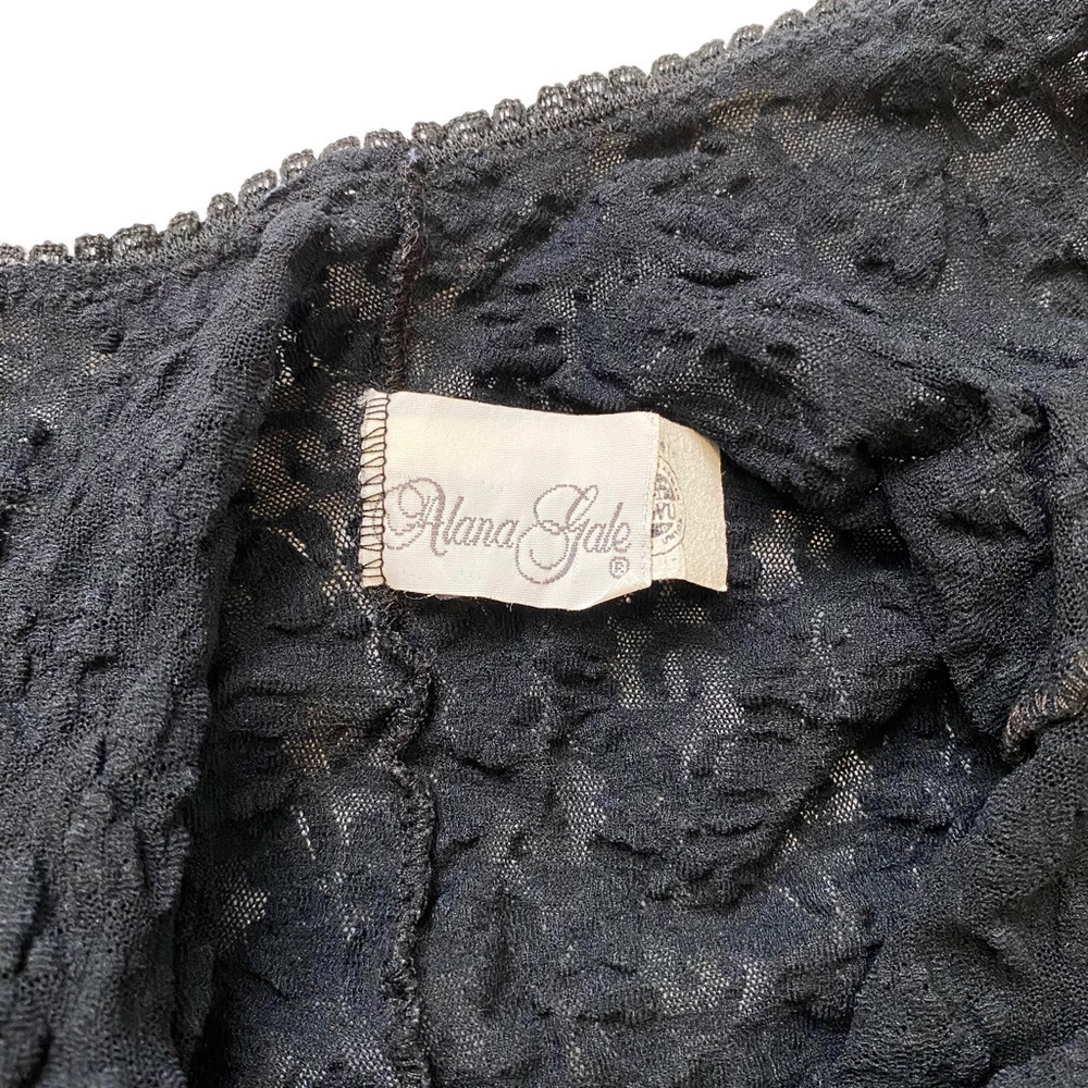 Vintage 60’s Alana Gale Lace Bodysuit Lingerie Intimates - Picture 7 of 7
